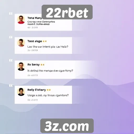 Feedback dos usuários sobre 22rbet revela pontos positivos